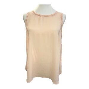 J.Crew Blush Pink Sleeveless  Blouse Size 10